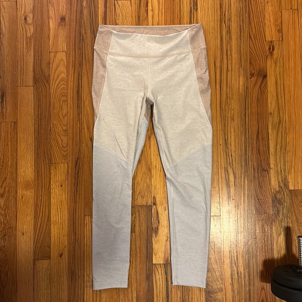 OUTDOOR VOICES 7/8 Colorblock Leggings Size L